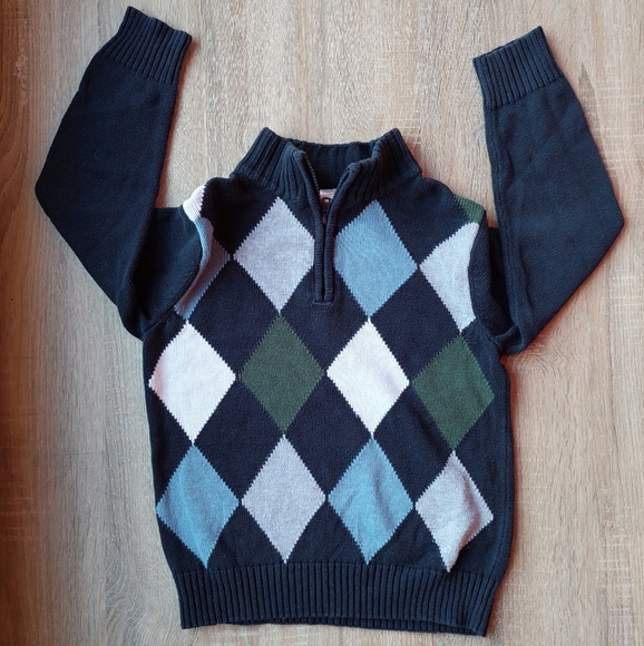 Gymboree argyle sweater 5-6 years - Picture 4 of 9